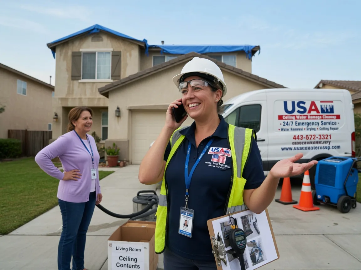 Ceiling Water Damage Restoration Creal Springs, IL FAQs